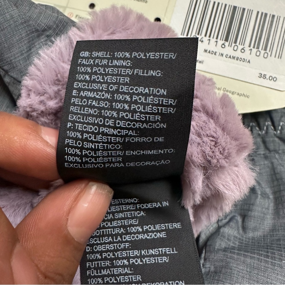 The North Face Women’s Mossbud Swirl Grove-Grey/Pink - Picture 7 of 7
